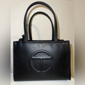 Telfar Small Shopping Bag - Black Lightly Worn in Great Condition